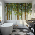Forest Study I Mural Wallpaper - room preview 04