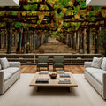 Vineyard Roofing Mural Wallpaper - room preview 04