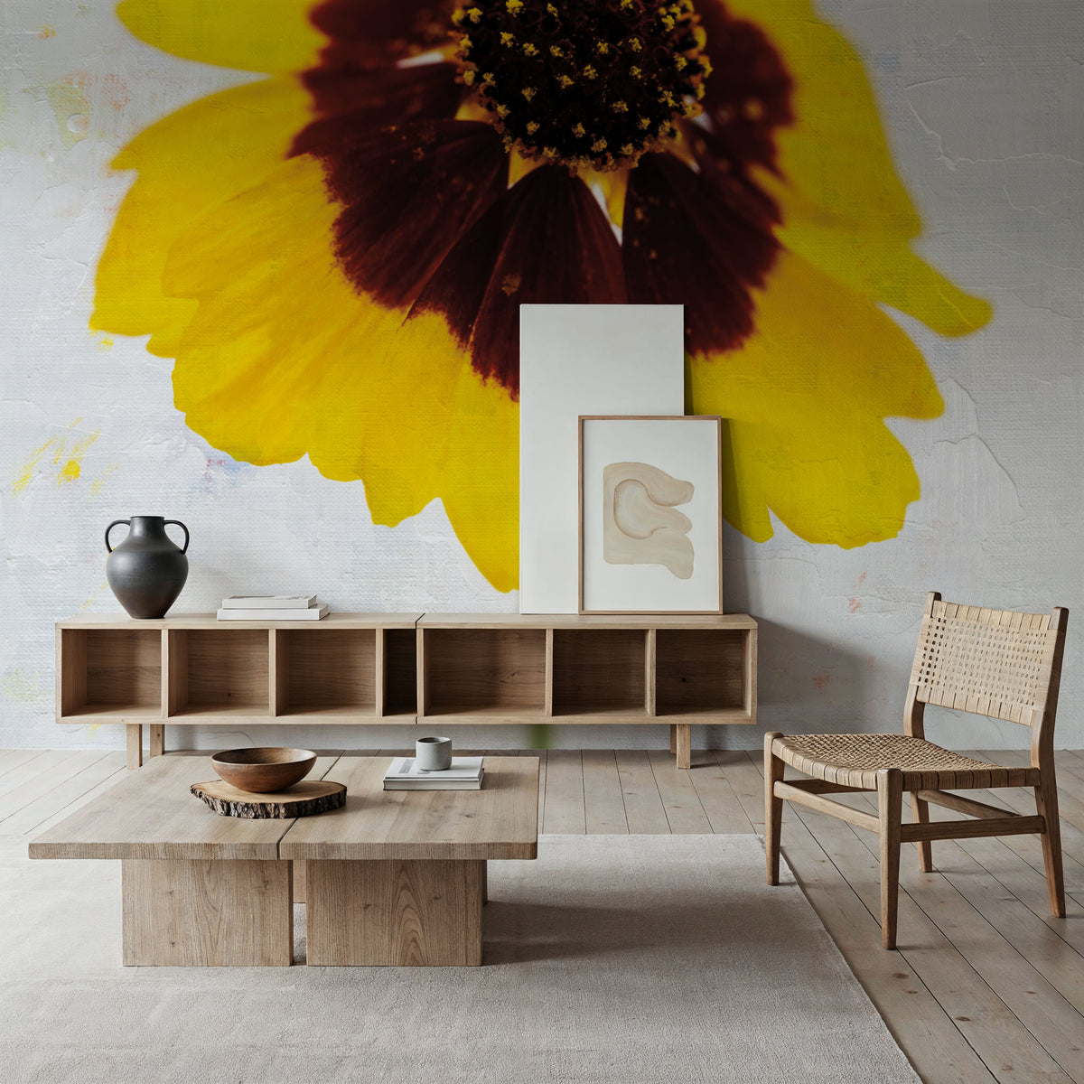 Wonderful Wildflowers XI Mural Wallpaper - room preview 04