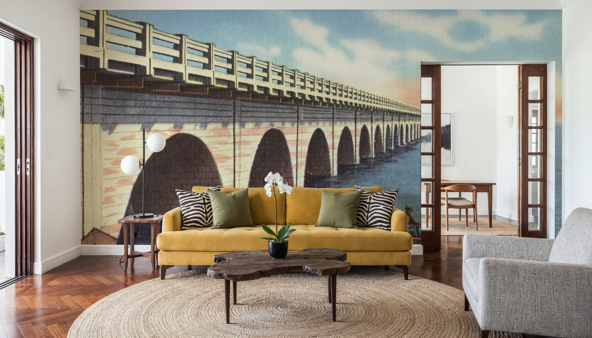 Keys Highway Mural Wallpaper - room preview 04