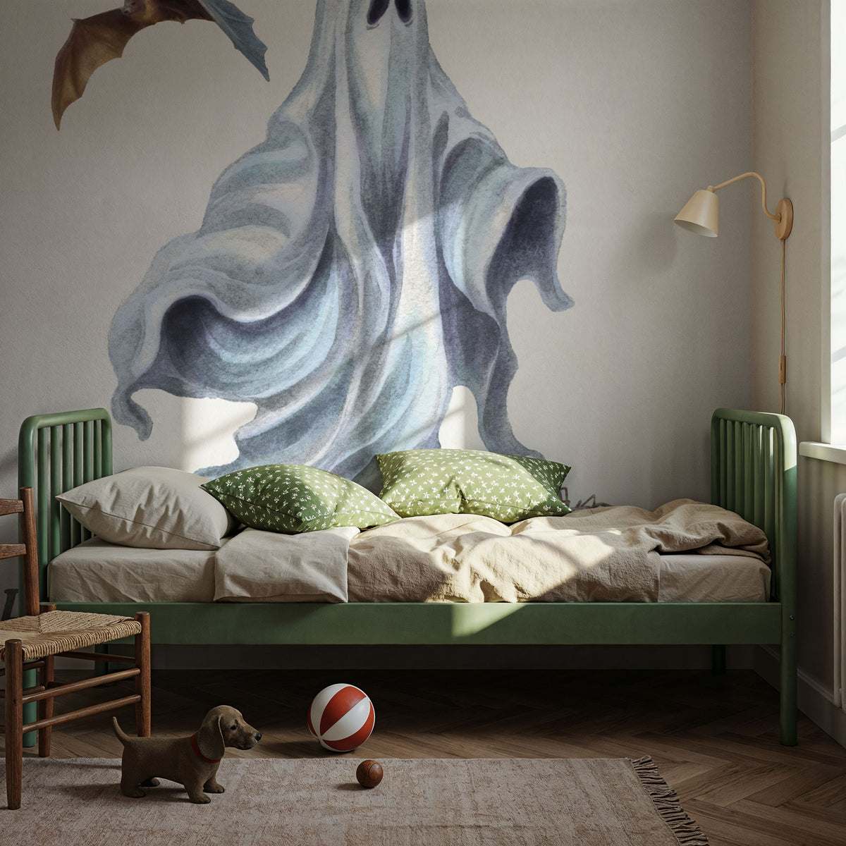 Spooky Halloween IV Color Mural Wallpaper - room preview 04