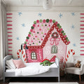 Pink Gingerbread II Mural Wallpaper - room preview 04