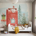 Winter Stroll II Mural Wallpaper - room preview 04