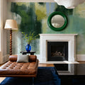Mossy Vibration Mural Wallpaper - room preview 04