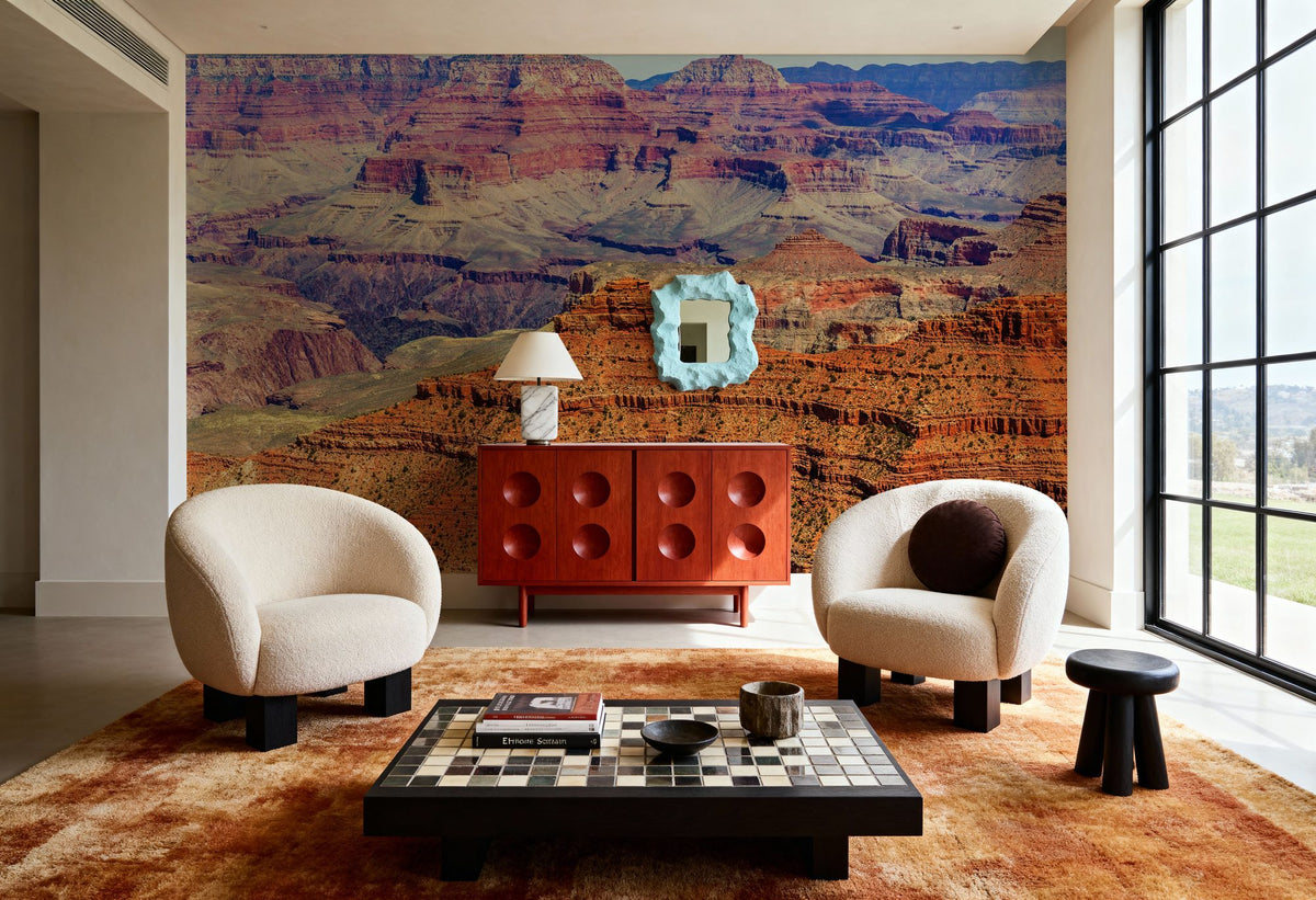 Grand Canyon National Park Yavapai Point Mural Wallpaper - room preview 04