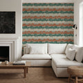 Woodland Horizons Gray Mural Wallpaper - room preview 04