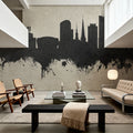 Dortmund Germany Skyline Concrete Mural Wallpaper - room preview 04