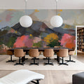 Sunset in April Mural Wallpaper - room preview 04