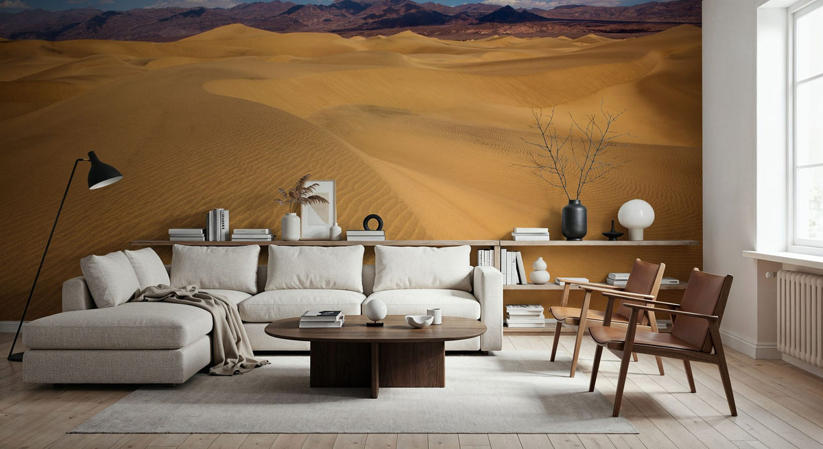 Mesquite Dunes Desert in Death Valley Mural Wallpaper - room preview 04