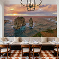 Sunset Sentinels Mural Wallpaper - room preview 04