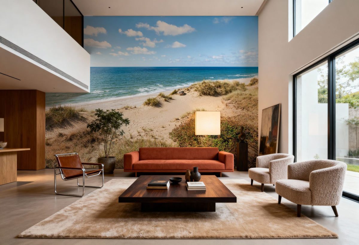 Dune Landscape Mural Wallpaper - room preview 04