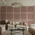 Mission Cement Tiles, Brick Mural Wallpaper - room preview 04
