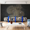 Delicate Dandelion Mural Wallpaper - room preview 04