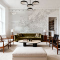 Europe Map Detailed - Lysander Mural Wallpaper - room preview 04