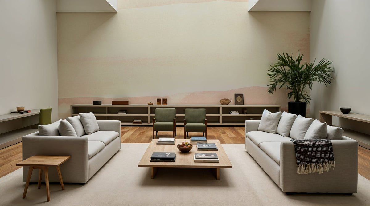 Pink Sunset II Mural Wallpaper - room preview 04