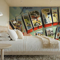 Greetings From Virginia Beach Mural Wallpaper - room preview 04