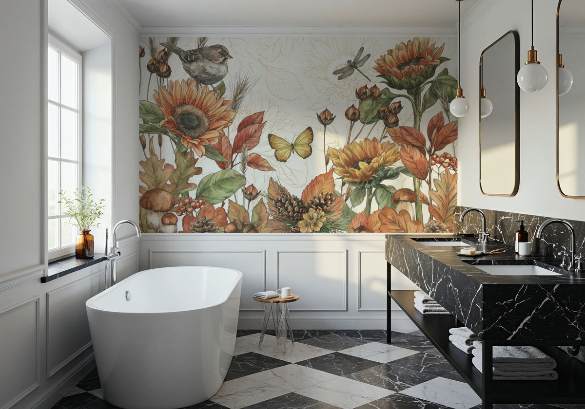 Harvest Home I Mural Wallpaper - room preview 04
