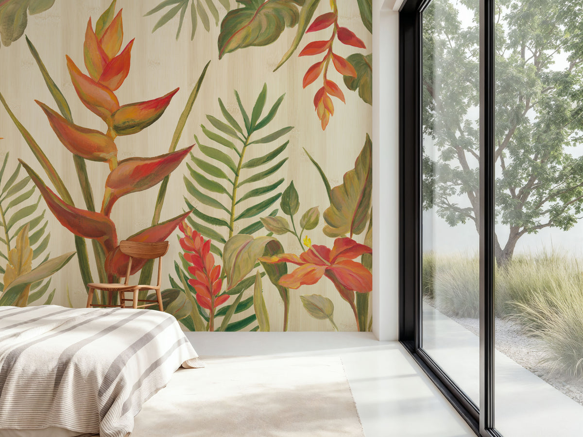 Where Are the Birds Mural Wallpaper - room preview 04