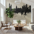 Krakow Skyline Concrete Mural Wallpaper - room preview 04
