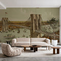 Great East River Bridge Mural Wallpaper - room preview 04