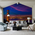 Golden Gate Sunset II Mural Wallpaper - room preview 04