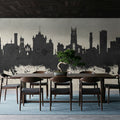 Huddersfield England Skyline Concrete Mural Wallpaper - room preview 04