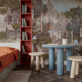 Treehouse Neighborhood Warm Mural Wallpaper - room preview 04