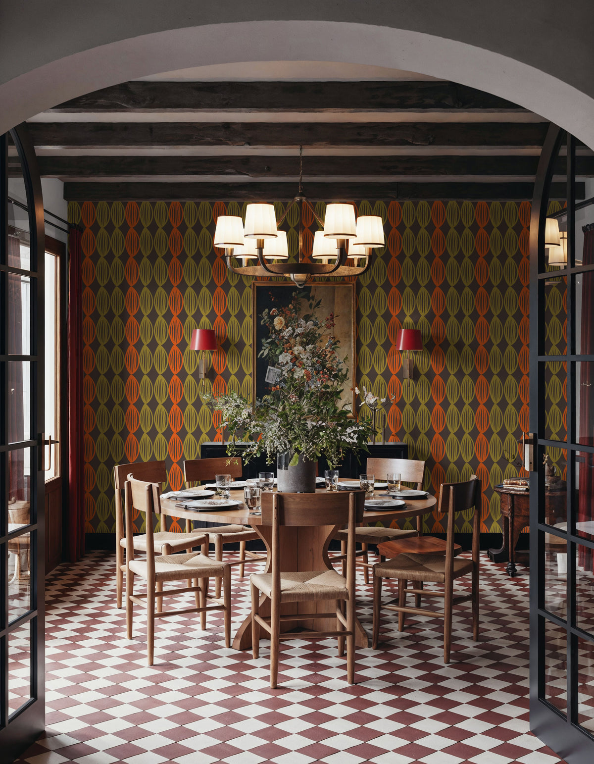 New Harvest Big Mural Wallpaper - room preview 04