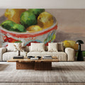 Citrus in Dragon Bowl Mural Wallpaper - room preview 04