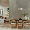 Concrete Surface, Beige Mural Wallpaper - room preview 04