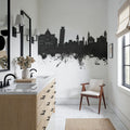 Pisa Italy Skyline Black & White Mural Wallpaper - room preview 04