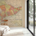 Map of Ontario Mural Wallpaper - room preview 04