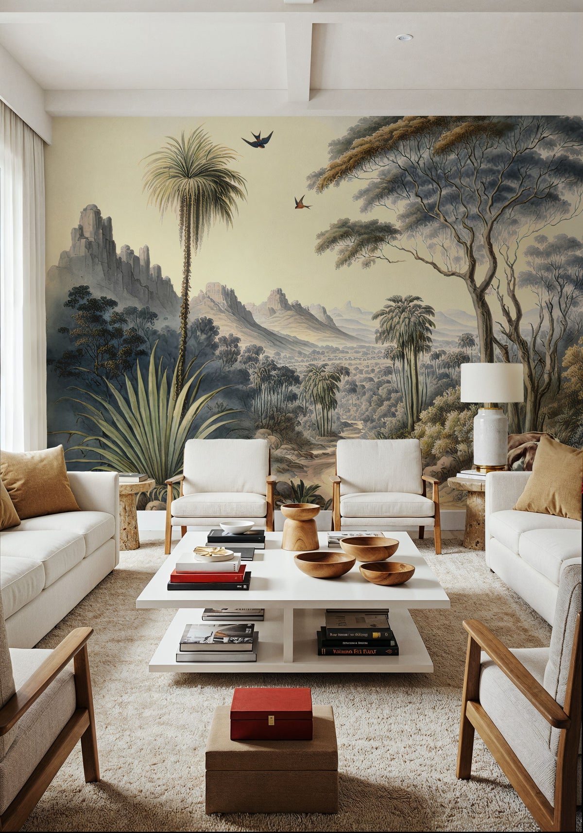 Road to Babylon Mural Wallpaper - room preview 04