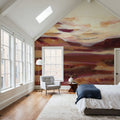 Mauve Mesa II Mural Wallpaper - room preview 04