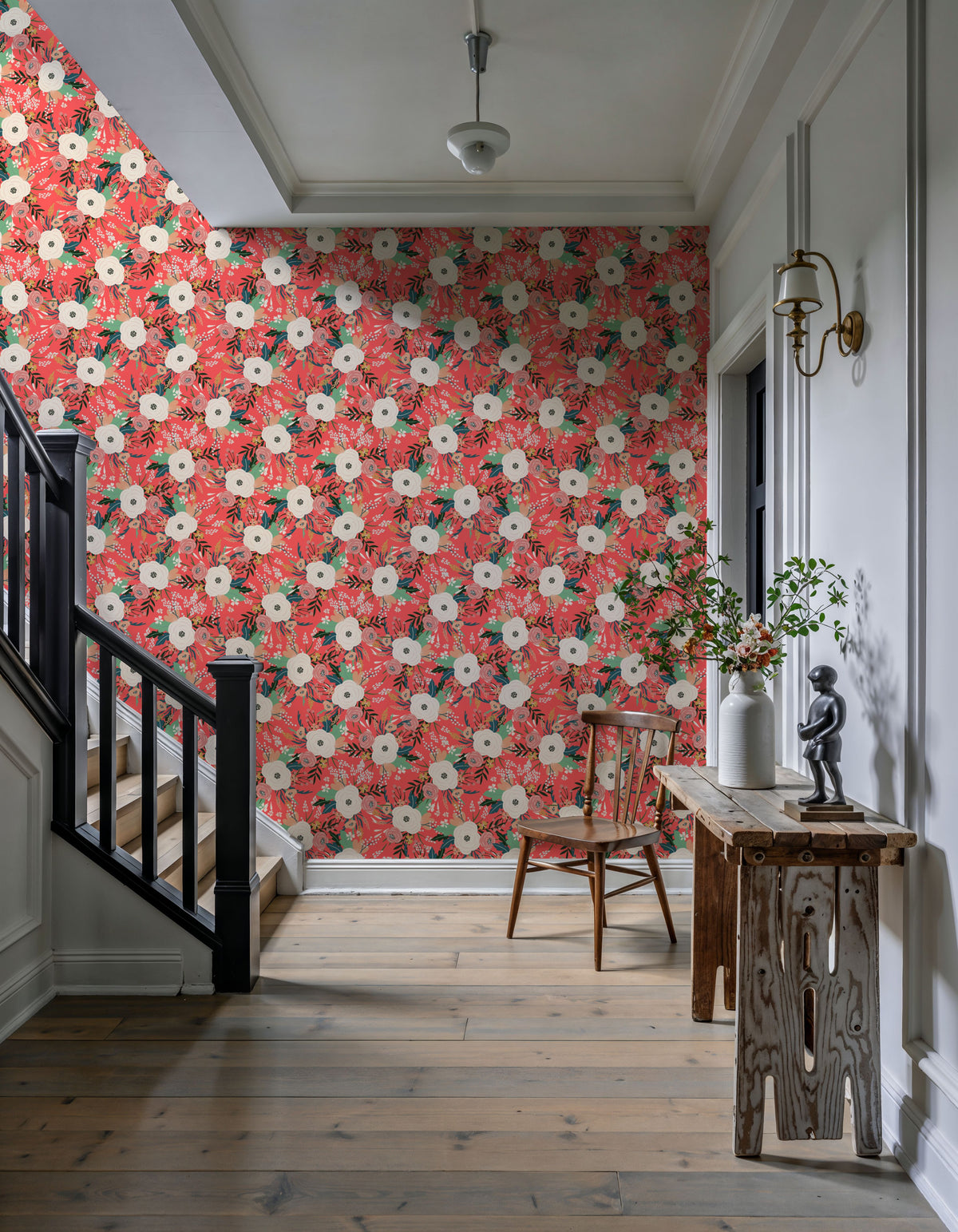 Friday Flowers Mural Wallpaper - room preview 04