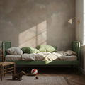 Painted Dreamy Clouds, Alpine Oat Mural Wallpaper - room preview 04