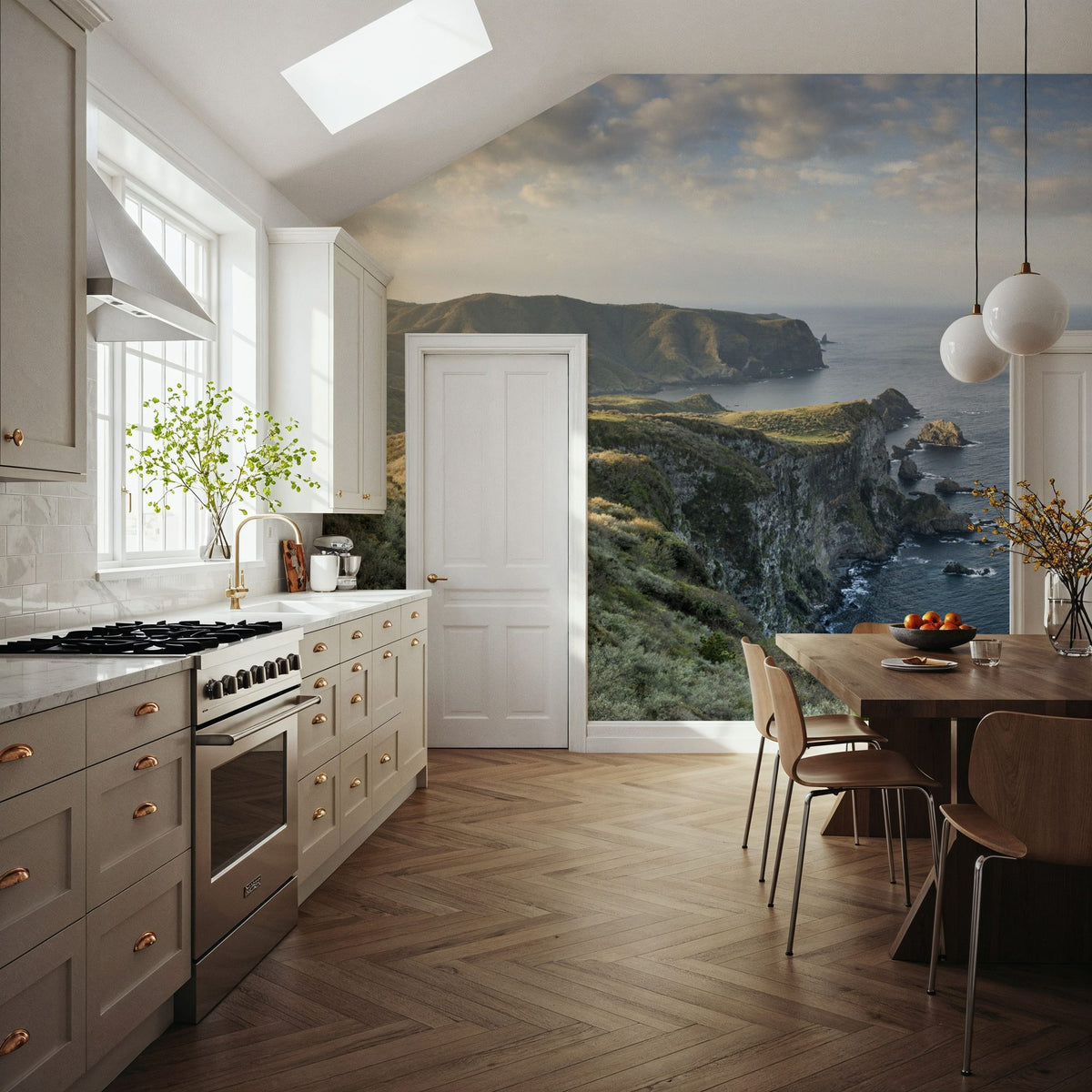 Matengai Cliff Mural Wallpaper - room preview 04