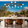 Desert Highway Mural Wallpaper - room preview 04