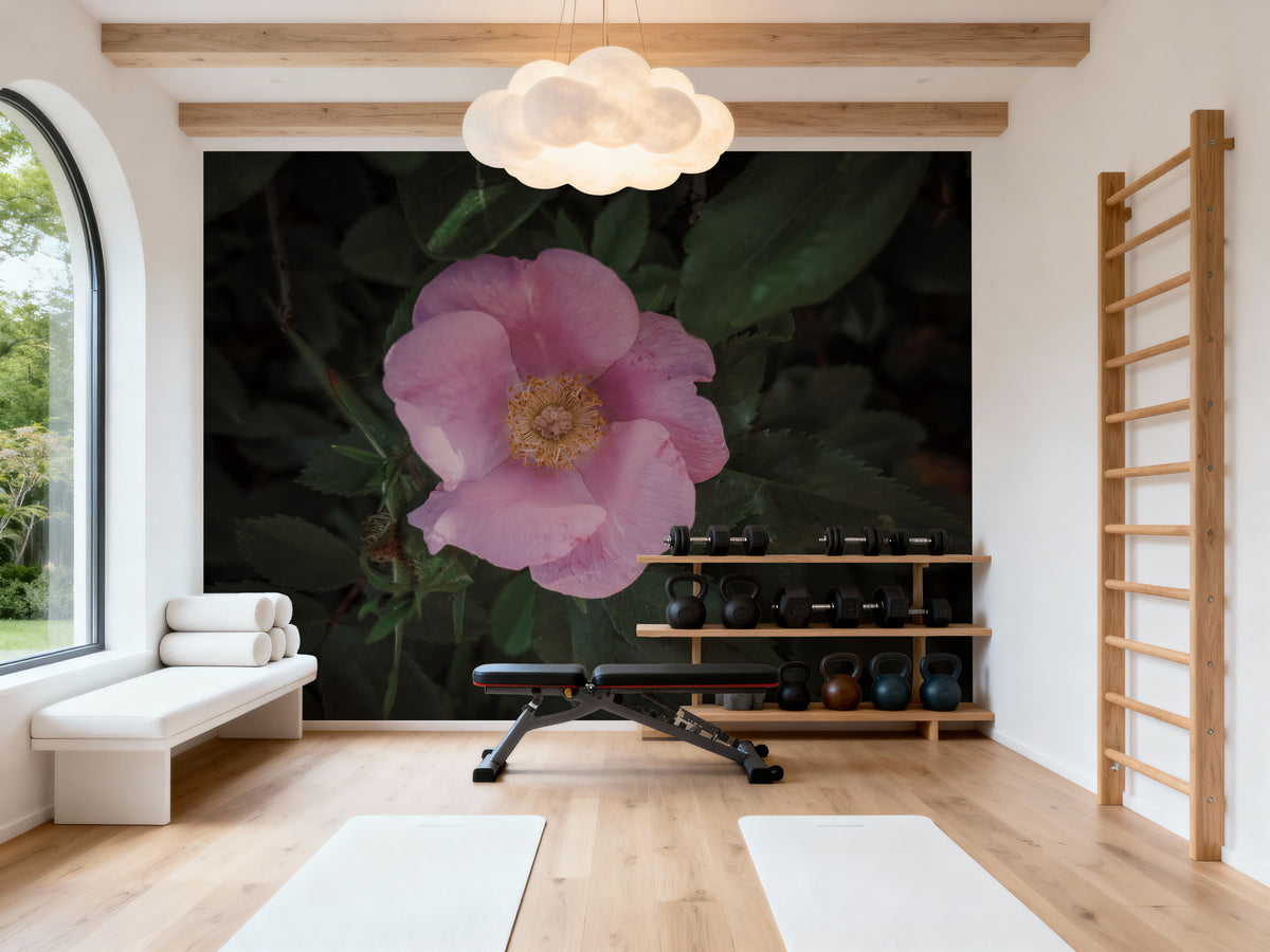 Wild Rose VII Mural Wallpaper - room preview 04