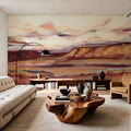 Mauve Mesa I Mural Wallpaper - room preview 04