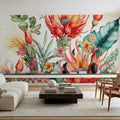 Fantasy Blooms Mural Wallpaper - room preview 04