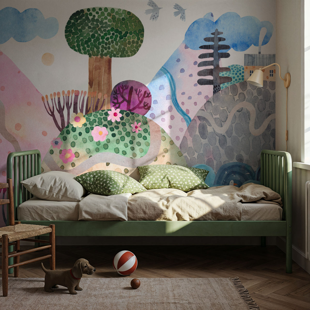 Roadtrip Adventure Mural Wallpaper - room preview 04