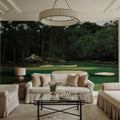 The Fairway III Mural Wallpaper - Dark Tone - room preview 04