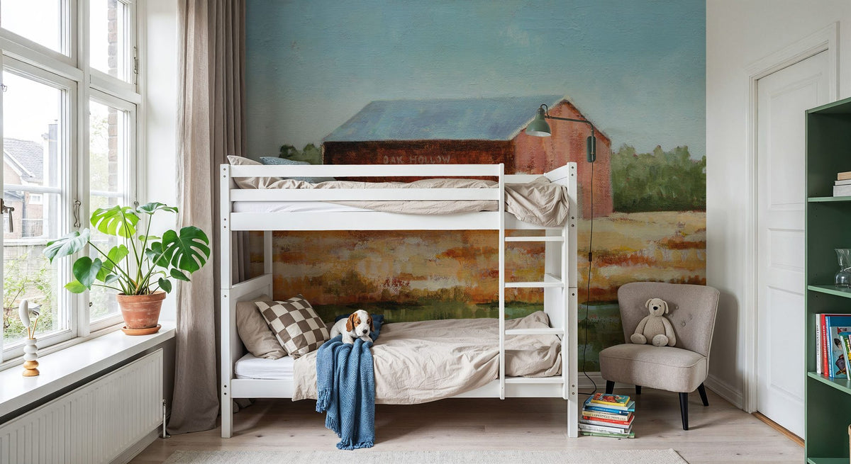 Oak Hollow Mural Wallpaper - room preview 04