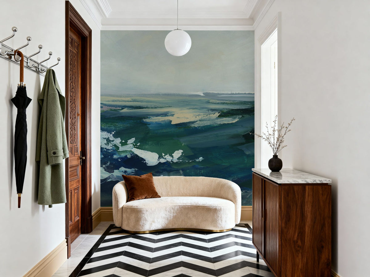 By the Sea Mural Wallpaper - room preview 04