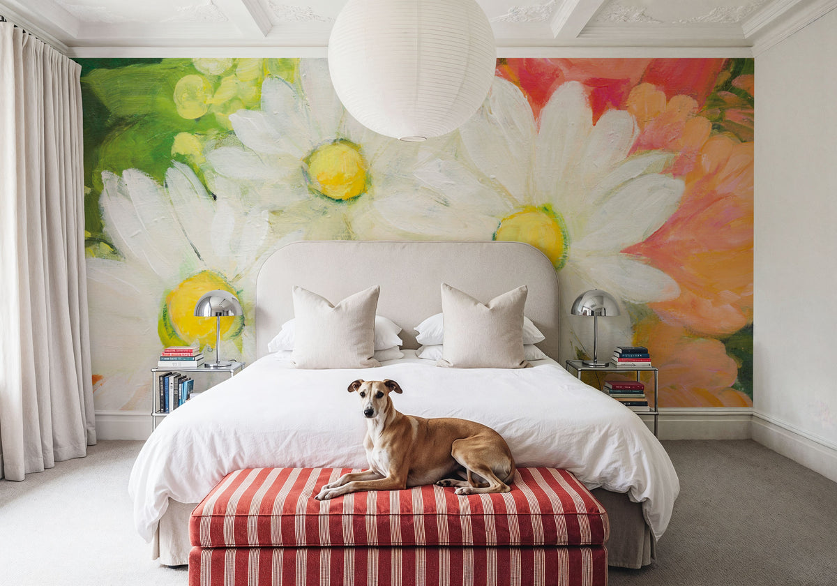 Floral Spectacular I Mural Wallpaper - room preview 04