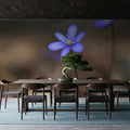 Hepatica Blooming Mural Wallpaper - room preview 04