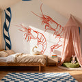 Sea Doodles II Mural Wallpaper - room preview 04