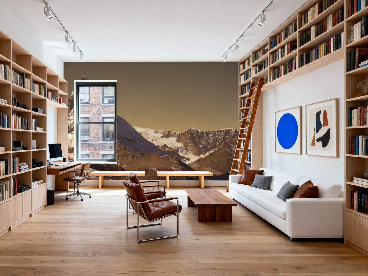 Golden Summit Mural Wallpaper - room preview 04