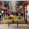 Hello Oxford Street Mural Wallpaper - room preview 04